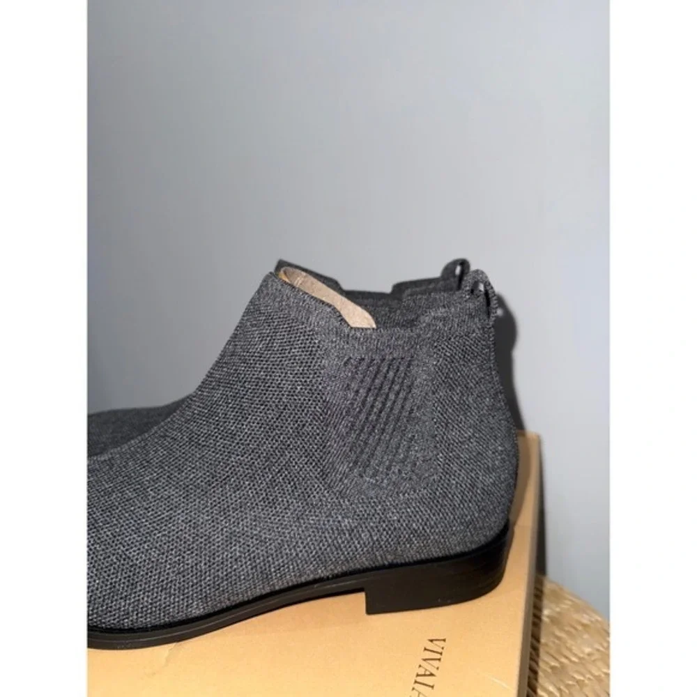 VIVAIA Water-Repellent Square-Toe Ankle Boots‎ Gray Everyday EU/41.5W US/10W